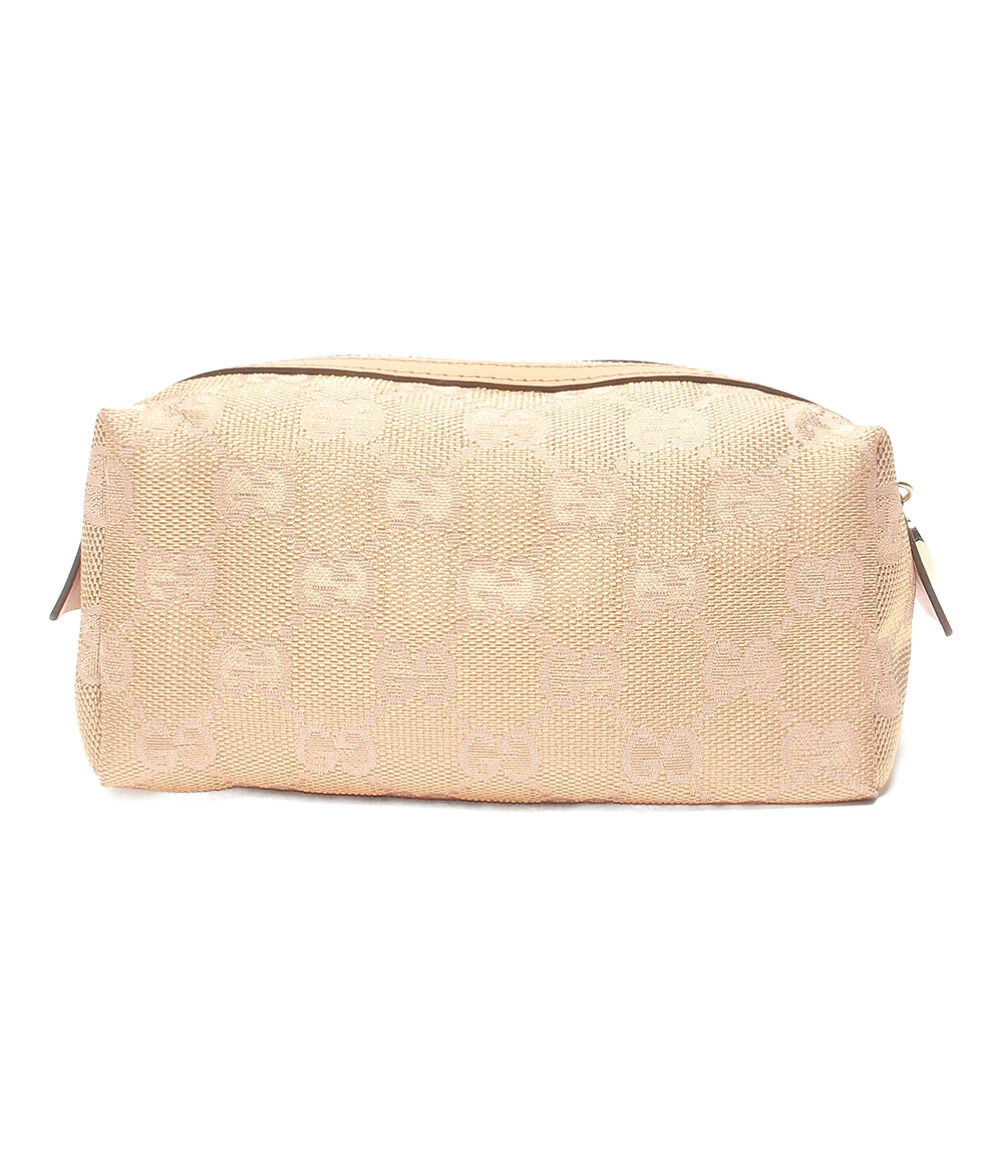 Gucci Pouch GG Canvas Tan